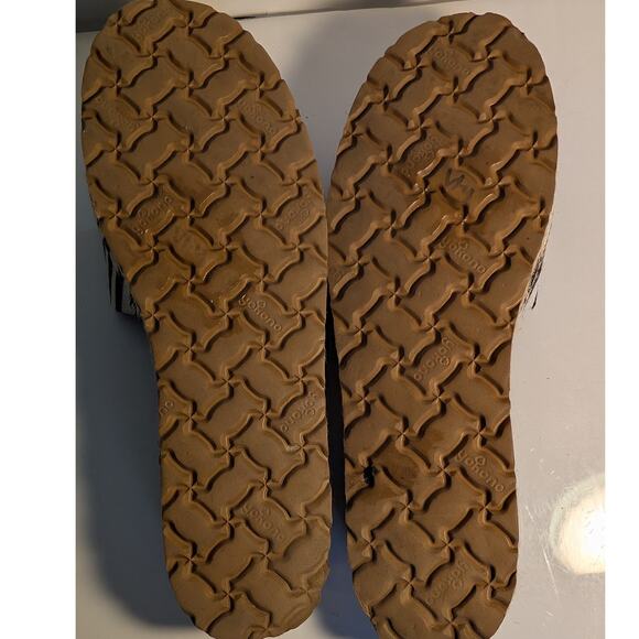 YOKONO Calf Hair Leather Zebra Print Slide Sandals Made in Spain Women's 9 - Picture 9 of 11